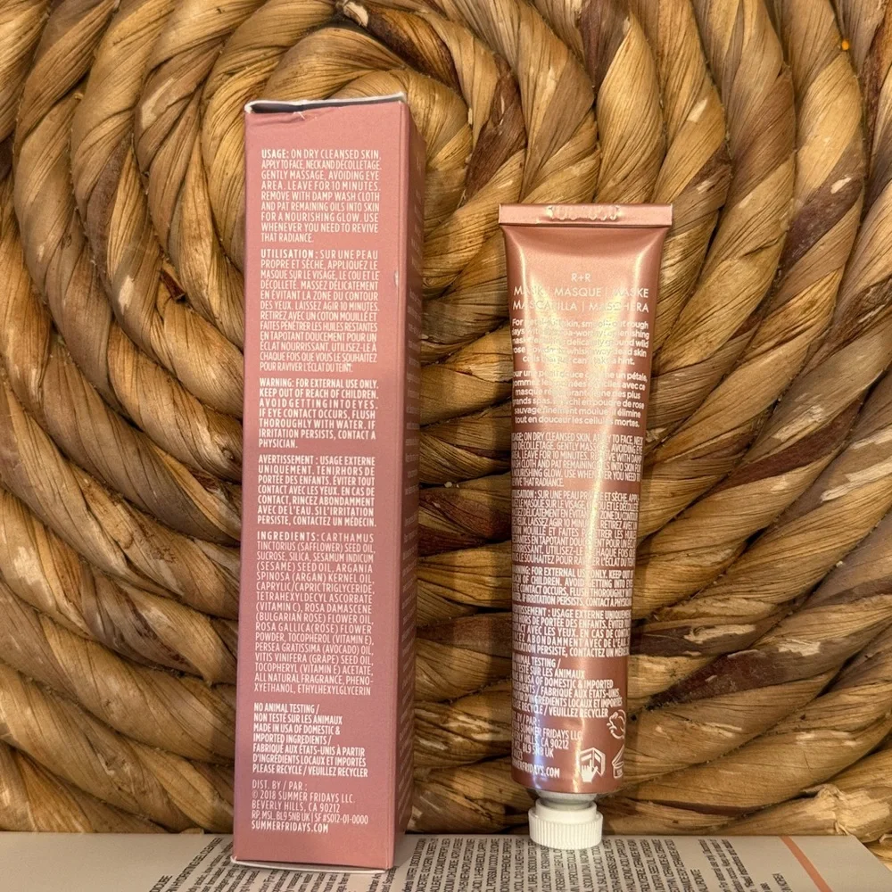 *NEW*2.25oz* Summer Fridays * R+R Mask